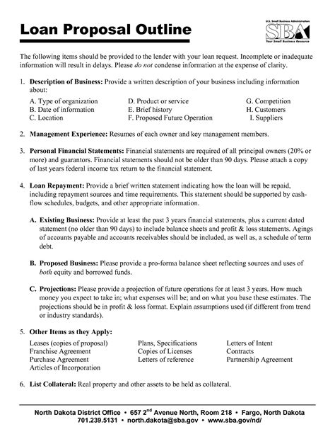 Free Business Proposal For Bank An Template Sample Pdf Letter Real Estate Loan Proposal Template